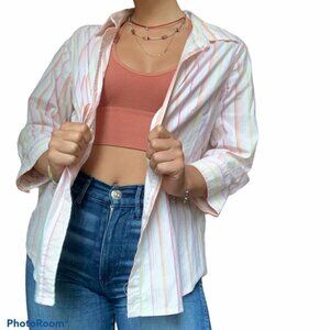 Light Stripped Blazer For Summer